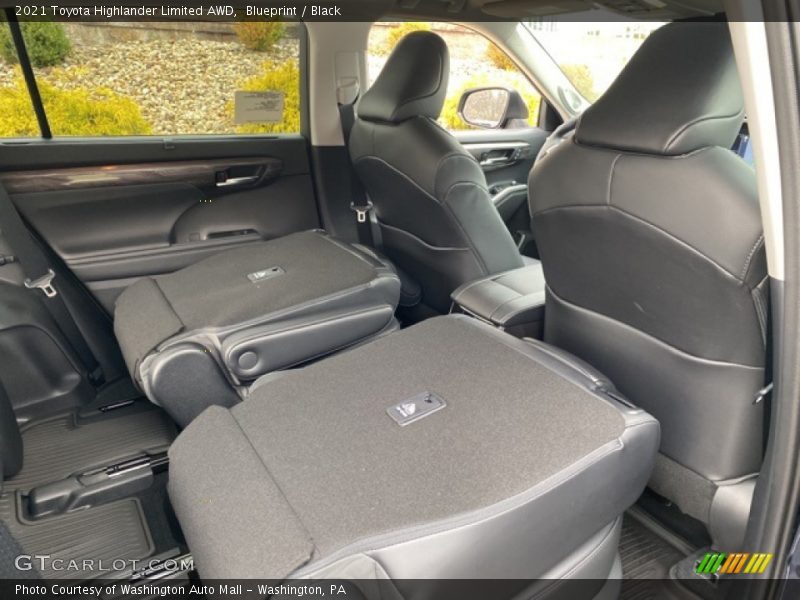 Rear Seat of 2021 Highlander Limited AWD