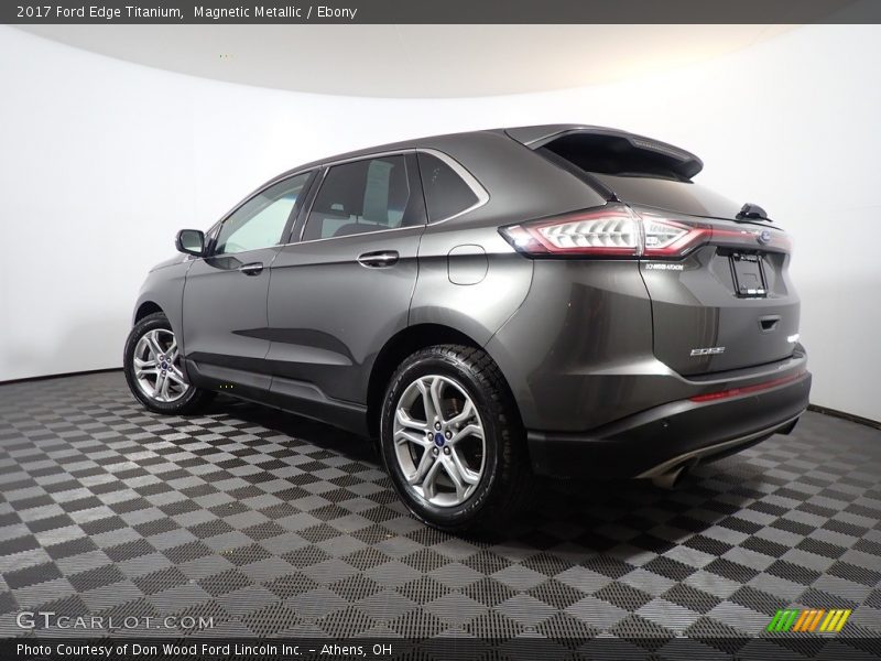 Magnetic Metallic / Ebony 2017 Ford Edge Titanium