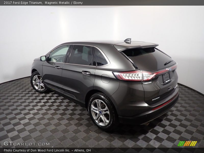 Magnetic Metallic / Ebony 2017 Ford Edge Titanium