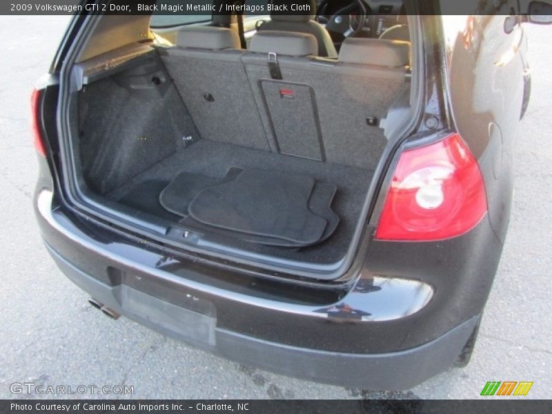 Black Magic Metallic / Interlagos Black Cloth 2009 Volkswagen GTI 2 Door