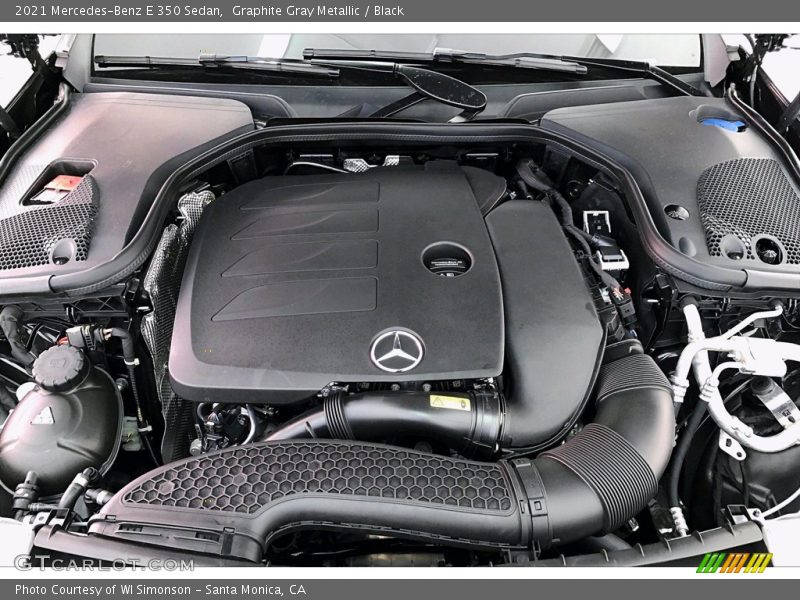 Graphite Gray Metallic / Black 2021 Mercedes-Benz E 350 Sedan