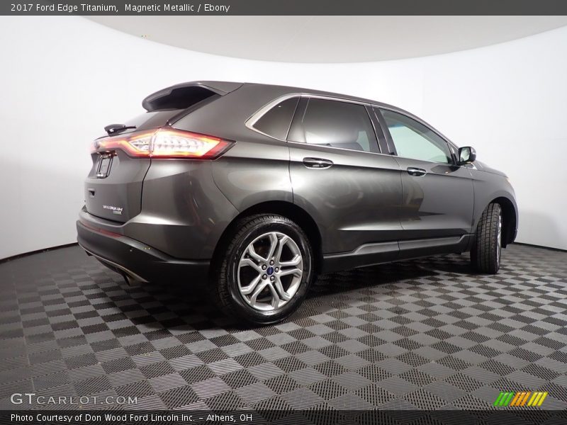 Magnetic Metallic / Ebony 2017 Ford Edge Titanium