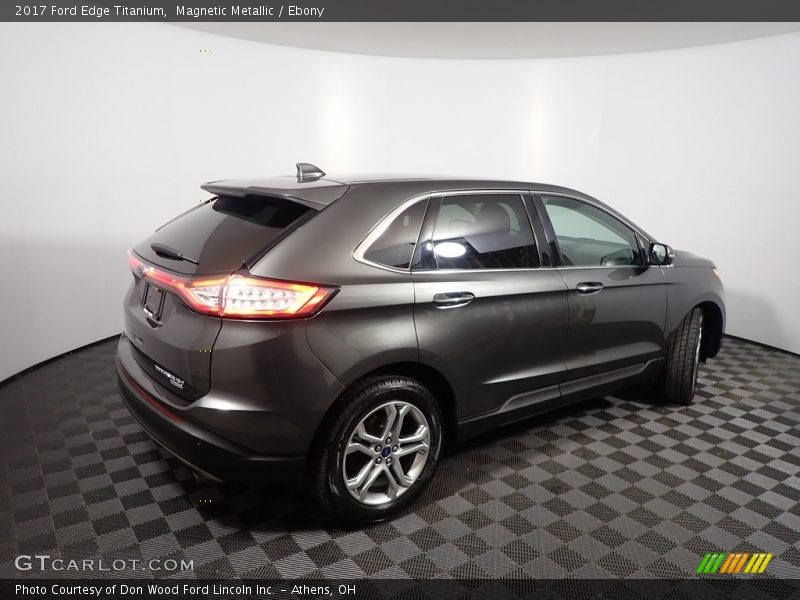 Magnetic Metallic / Ebony 2017 Ford Edge Titanium