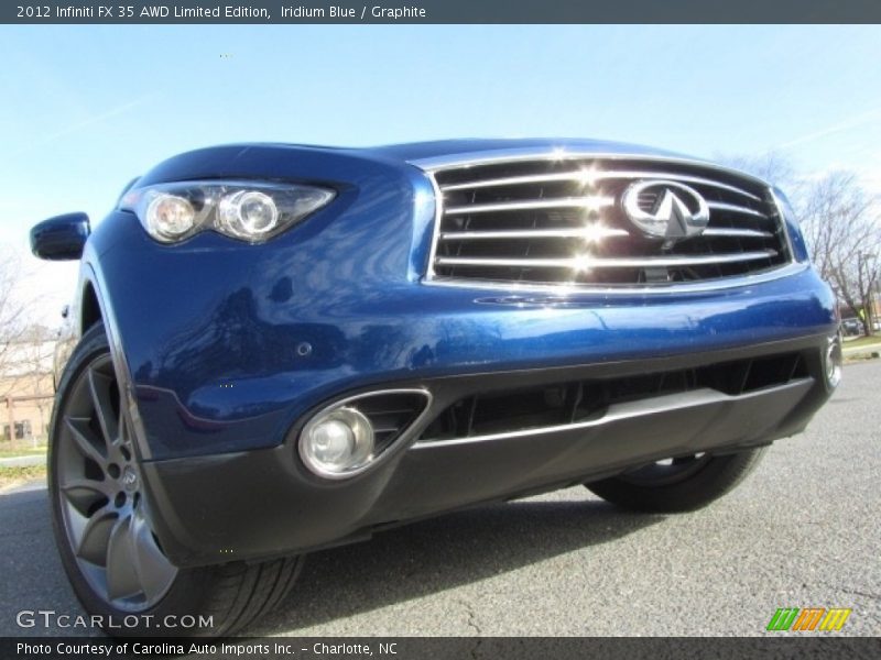 Iridium Blue / Graphite 2012 Infiniti FX 35 AWD Limited Edition