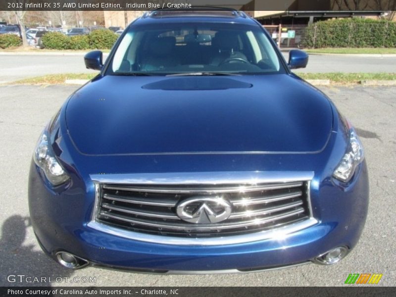 Iridium Blue / Graphite 2012 Infiniti FX 35 AWD Limited Edition