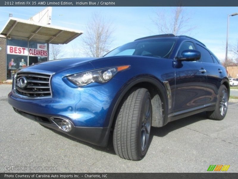 Iridium Blue / Graphite 2012 Infiniti FX 35 AWD Limited Edition