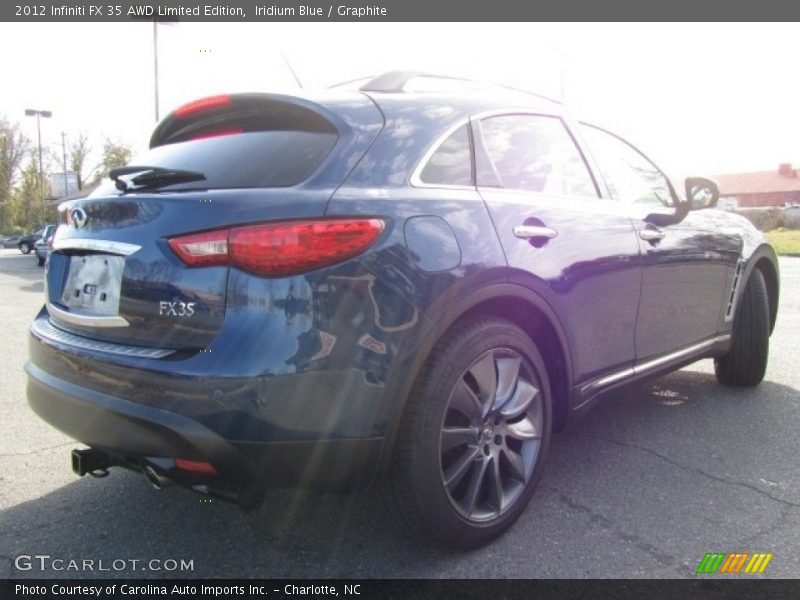 Iridium Blue / Graphite 2012 Infiniti FX 35 AWD Limited Edition