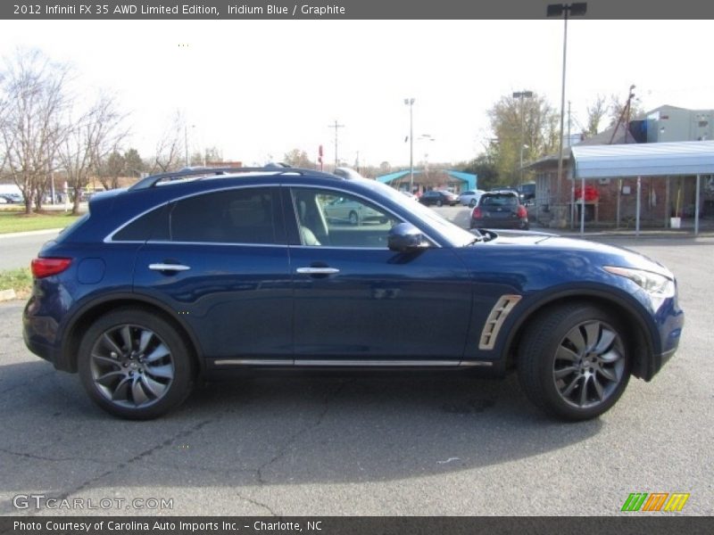 Iridium Blue / Graphite 2012 Infiniti FX 35 AWD Limited Edition