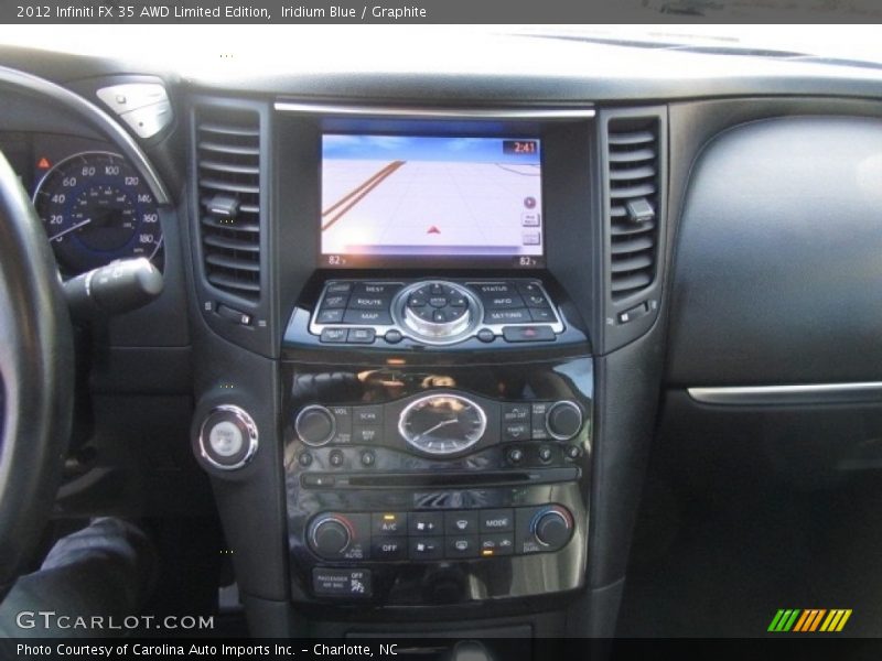 Iridium Blue / Graphite 2012 Infiniti FX 35 AWD Limited Edition