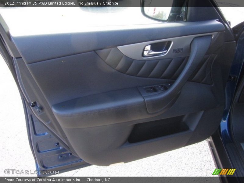 Iridium Blue / Graphite 2012 Infiniti FX 35 AWD Limited Edition