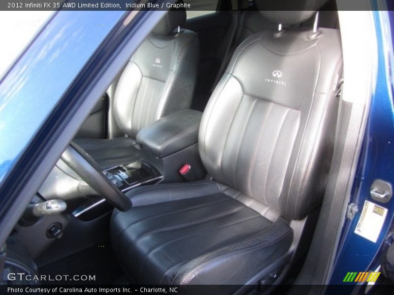 Iridium Blue / Graphite 2012 Infiniti FX 35 AWD Limited Edition