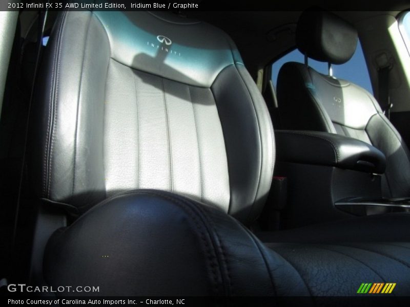 Iridium Blue / Graphite 2012 Infiniti FX 35 AWD Limited Edition