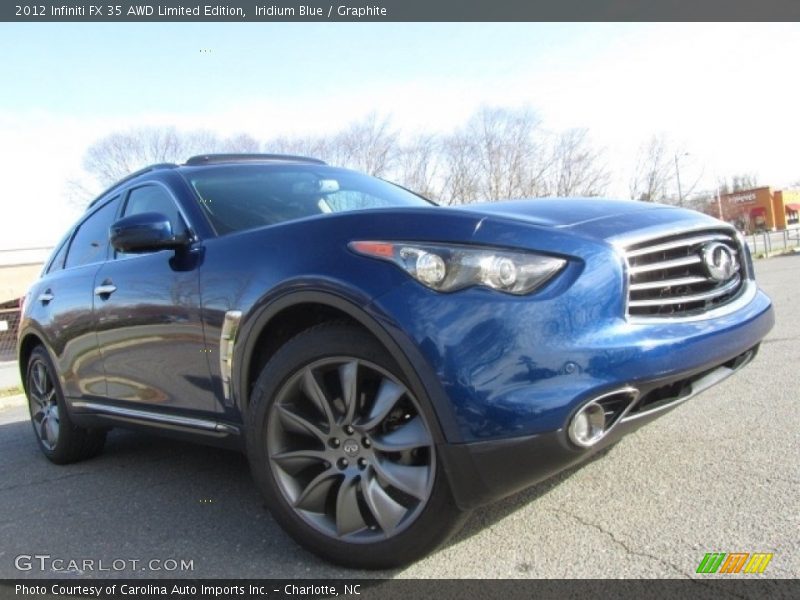 Iridium Blue / Graphite 2012 Infiniti FX 35 AWD Limited Edition