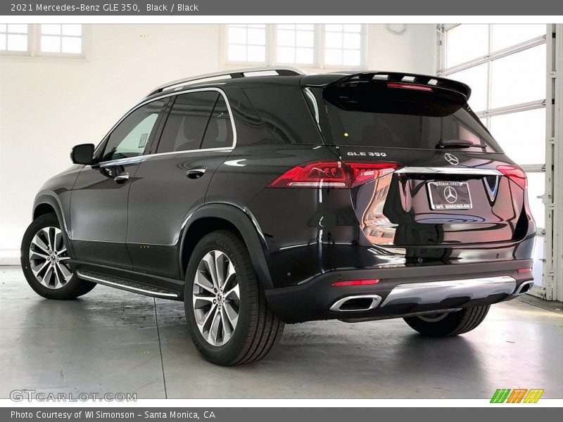 Black / Black 2021 Mercedes-Benz GLE 350