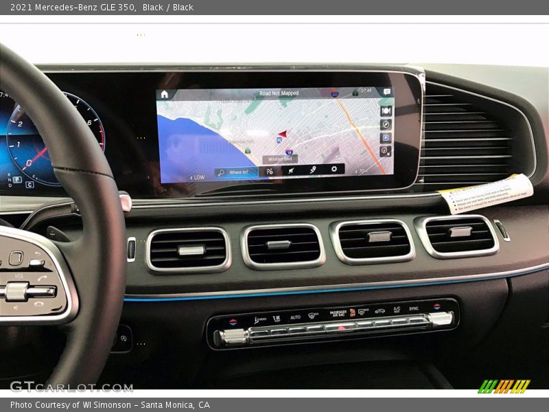 Black / Black 2021 Mercedes-Benz GLE 350