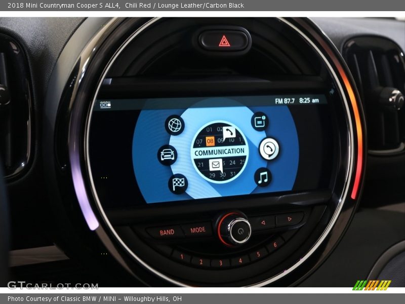 Chili Red / Lounge Leather/Carbon Black 2018 Mini Countryman Cooper S ALL4