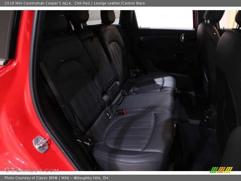 Chili Red / Lounge Leather/Carbon Black 2018 Mini Countryman Cooper S ALL4