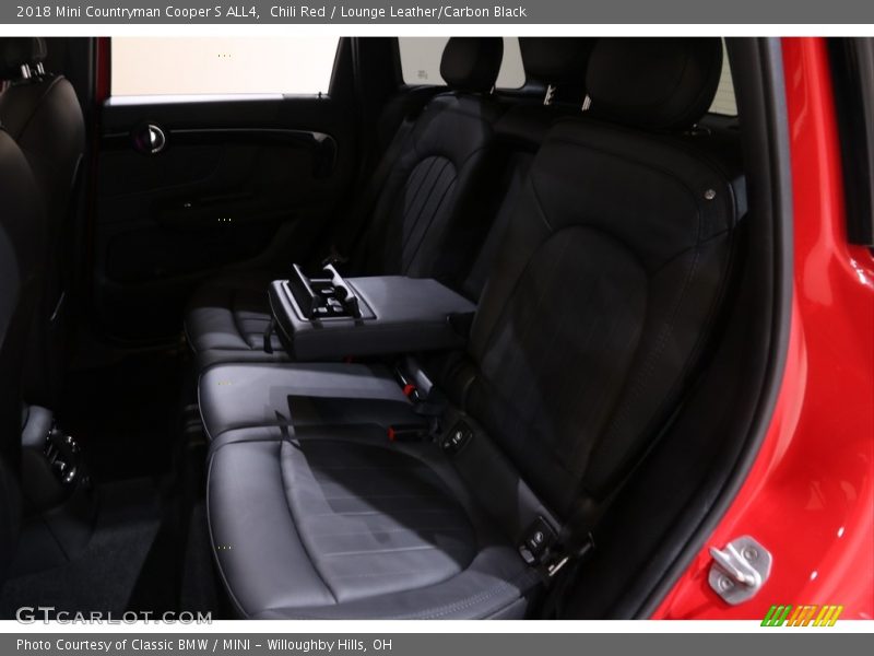 Chili Red / Lounge Leather/Carbon Black 2018 Mini Countryman Cooper S ALL4