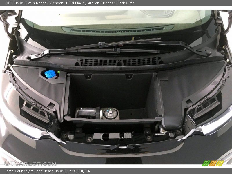 Fluid Black / Atelier European Dark Cloth 2018 BMW i3 with Range Extender