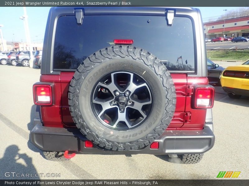 Snazzberry Pearl / Black 2021 Jeep Wrangler Unlimited Rubicon 4x4