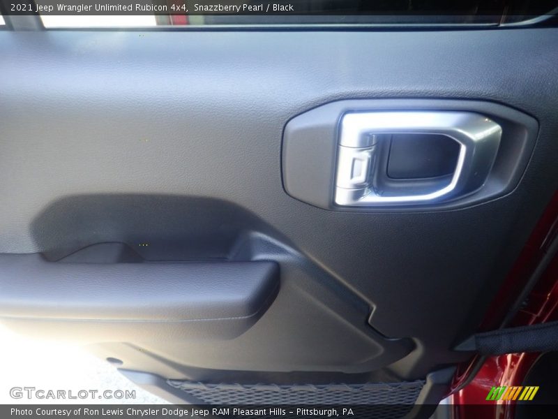 Snazzberry Pearl / Black 2021 Jeep Wrangler Unlimited Rubicon 4x4