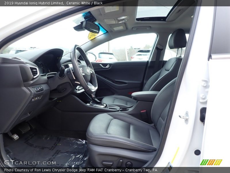  2019 Ioniq Hybrid Limited Black Interior