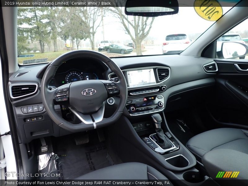 Dashboard of 2019 Ioniq Hybrid Limited