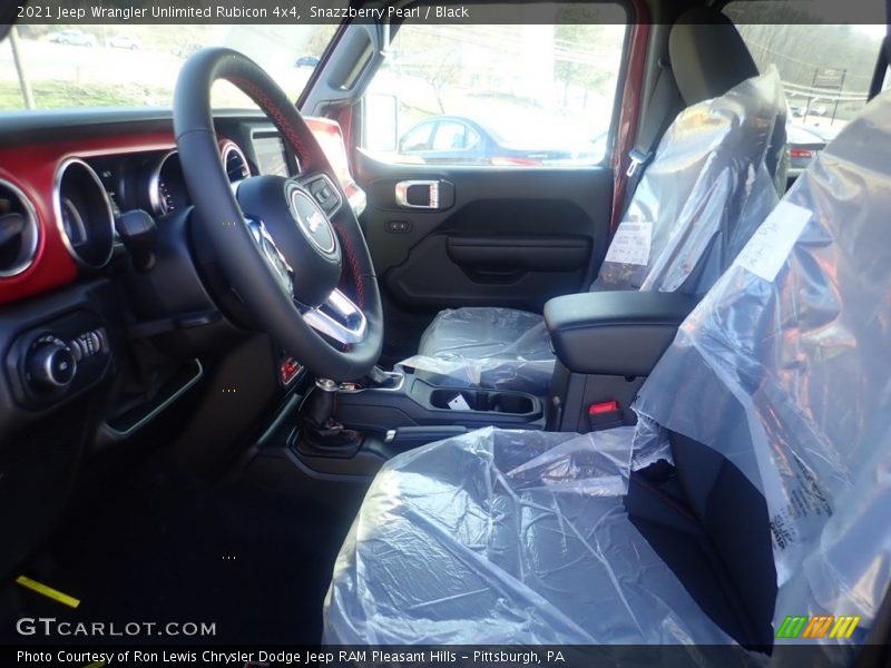 Snazzberry Pearl / Black 2021 Jeep Wrangler Unlimited Rubicon 4x4