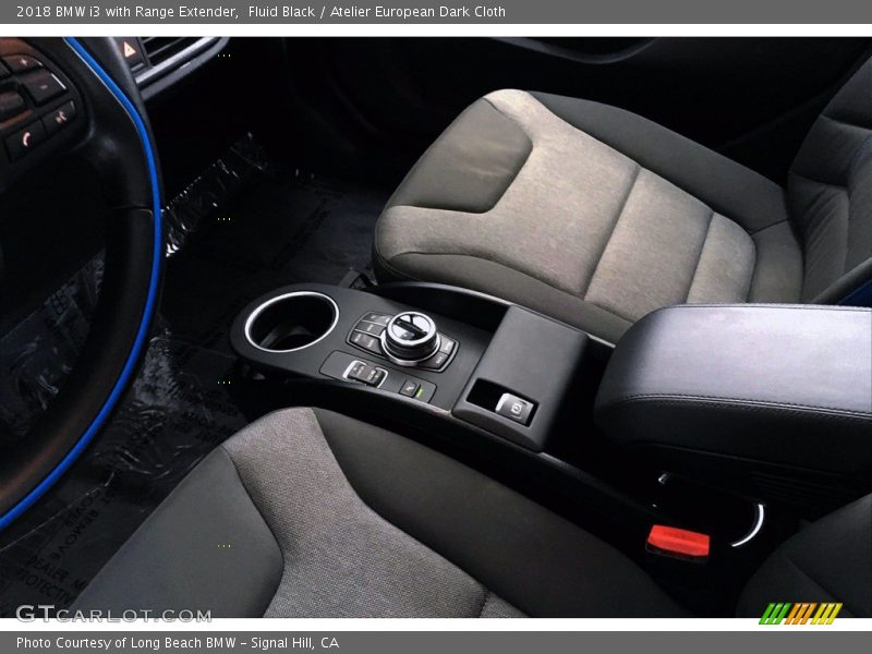 Fluid Black / Atelier European Dark Cloth 2018 BMW i3 with Range Extender