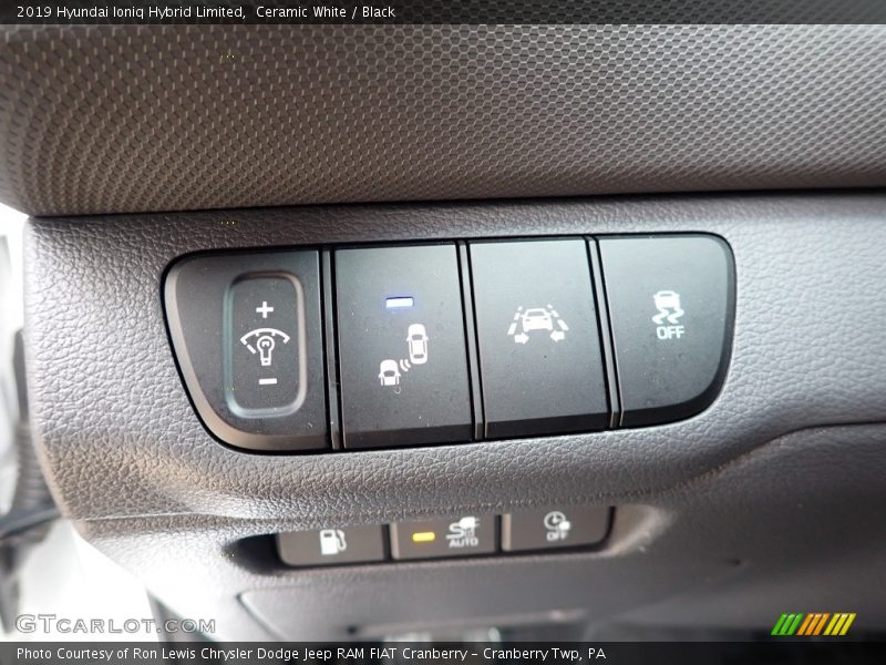Ceramic White / Black 2019 Hyundai Ioniq Hybrid Limited
