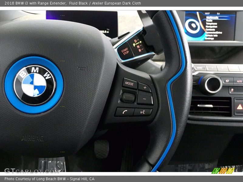 Fluid Black / Atelier European Dark Cloth 2018 BMW i3 with Range Extender