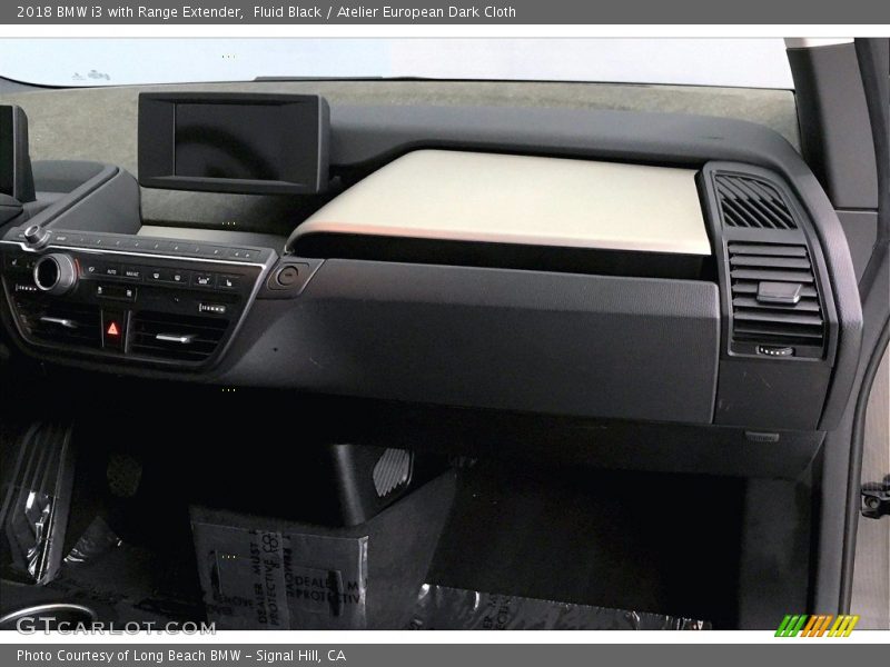 Fluid Black / Atelier European Dark Cloth 2018 BMW i3 with Range Extender