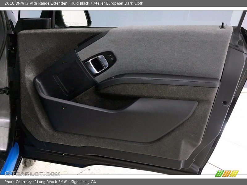 Fluid Black / Atelier European Dark Cloth 2018 BMW i3 with Range Extender