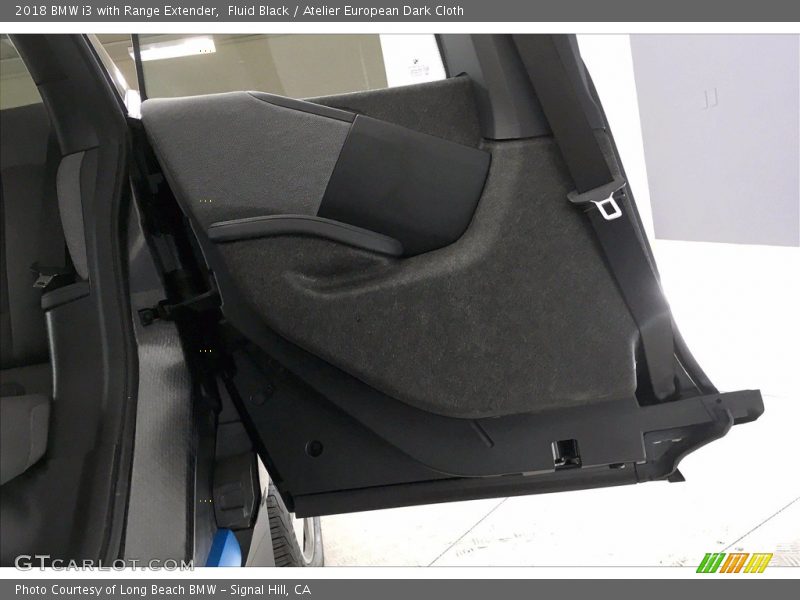 Fluid Black / Atelier European Dark Cloth 2018 BMW i3 with Range Extender