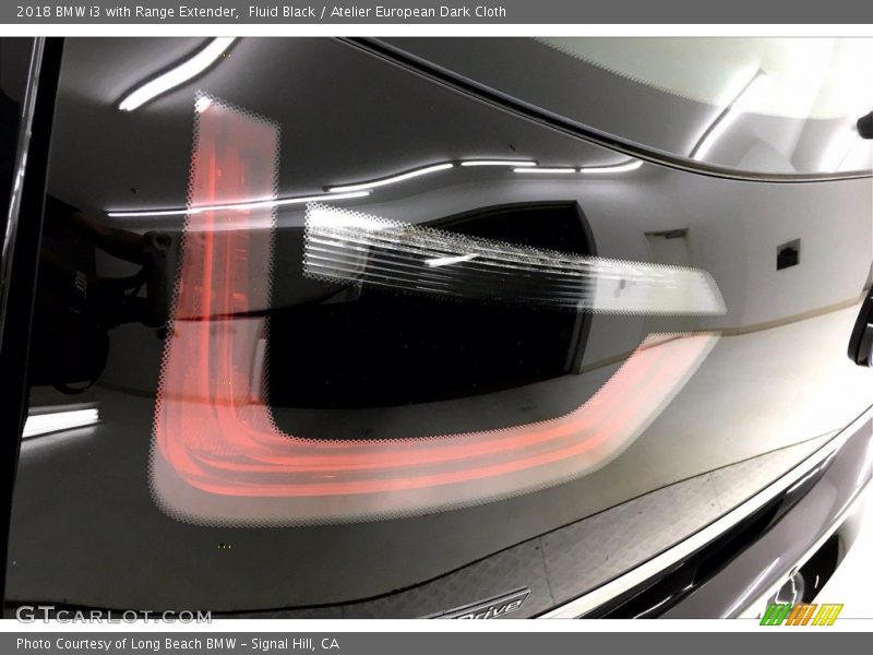 Fluid Black / Atelier European Dark Cloth 2018 BMW i3 with Range Extender