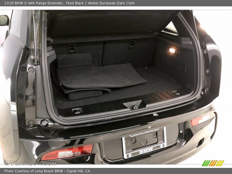 Fluid Black / Atelier European Dark Cloth 2018 BMW i3 with Range Extender