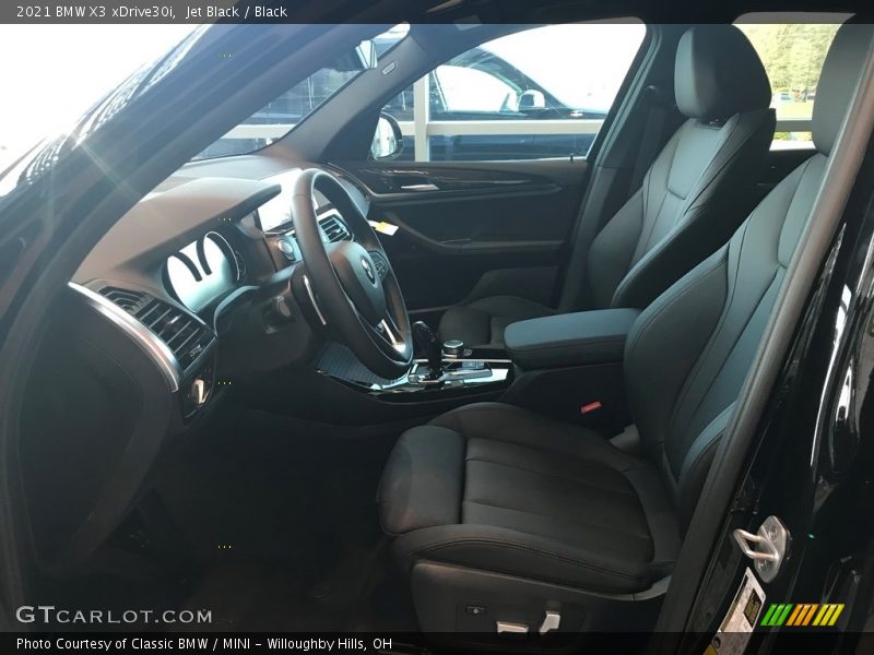 Jet Black / Black 2021 BMW X3 xDrive30i