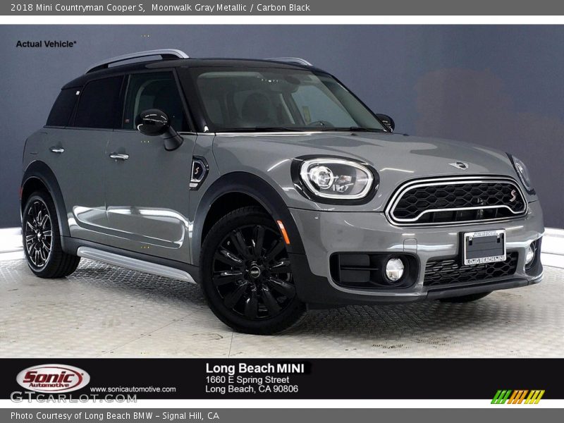 Moonwalk Gray Metallic / Carbon Black 2018 Mini Countryman Cooper S