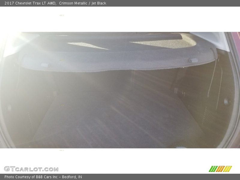 Crimson Metallic / Jet Black 2017 Chevrolet Trax LT AWD