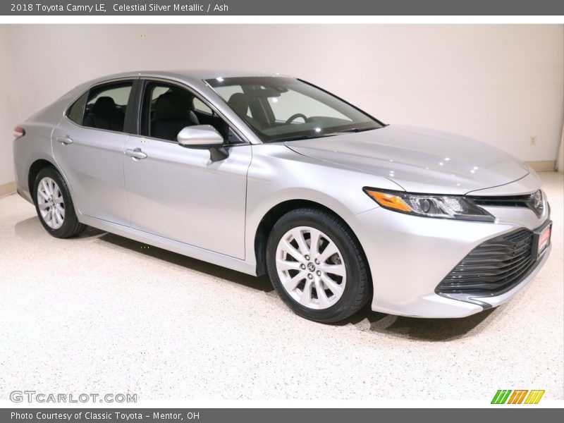 Celestial Silver Metallic / Ash 2018 Toyota Camry LE