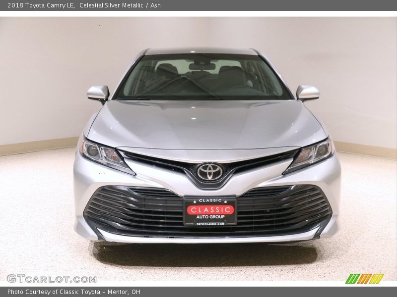Celestial Silver Metallic / Ash 2018 Toyota Camry LE