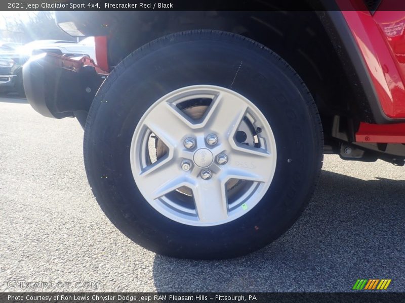 Firecracker Red / Black 2021 Jeep Gladiator Sport 4x4