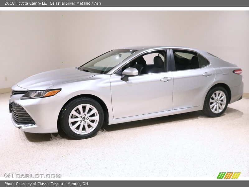 Celestial Silver Metallic / Ash 2018 Toyota Camry LE