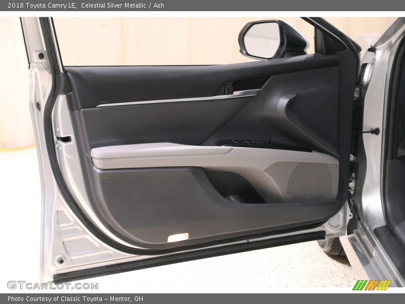 Celestial Silver Metallic / Ash 2018 Toyota Camry LE