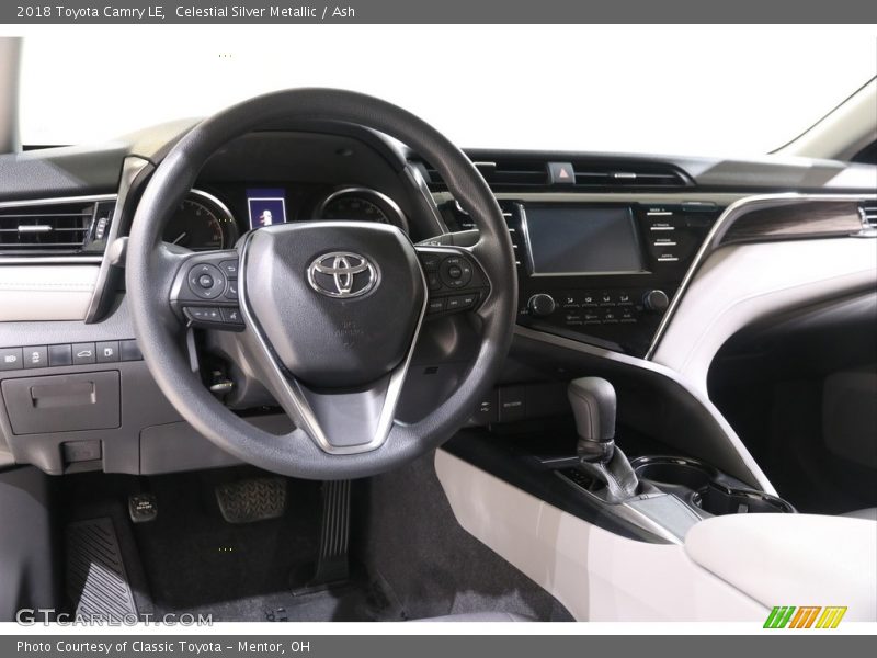 Celestial Silver Metallic / Ash 2018 Toyota Camry LE