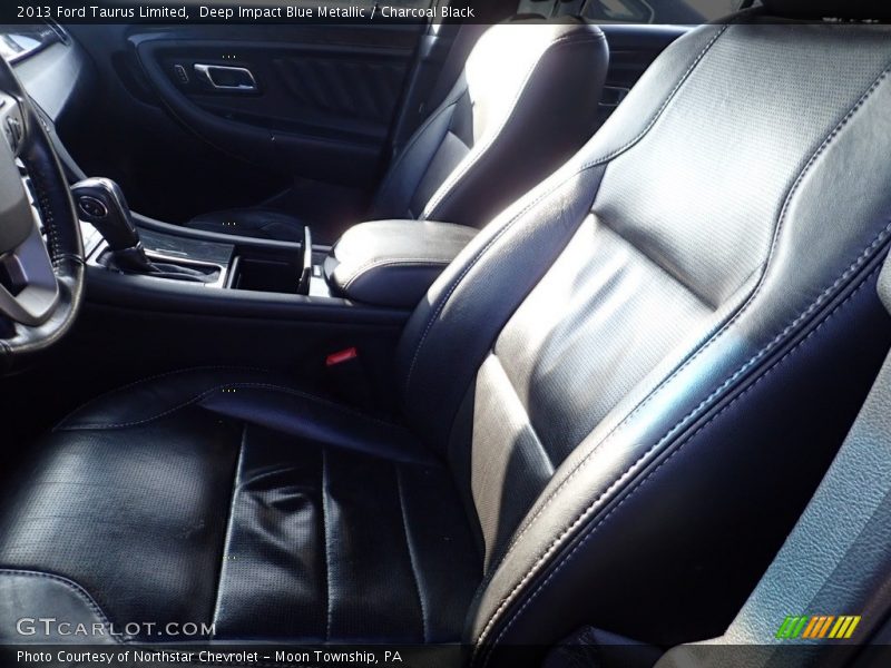 Deep Impact Blue Metallic / Charcoal Black 2013 Ford Taurus Limited