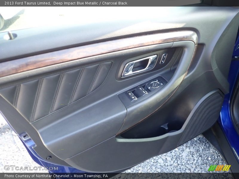 Deep Impact Blue Metallic / Charcoal Black 2013 Ford Taurus Limited