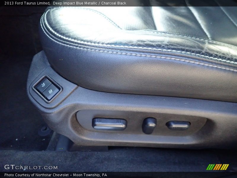 Deep Impact Blue Metallic / Charcoal Black 2013 Ford Taurus Limited