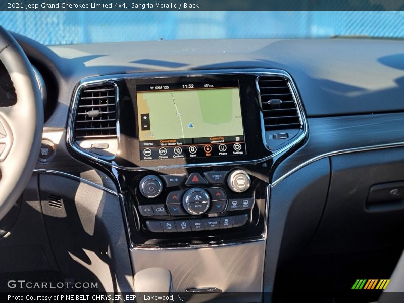 Sangria Metallic / Black 2021 Jeep Grand Cherokee Limited 4x4