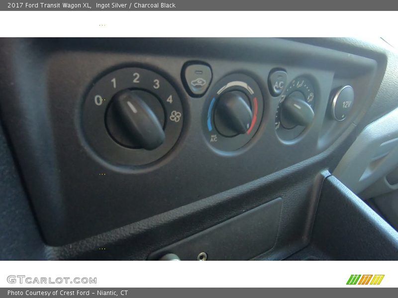 Controls of 2017 Transit Wagon XL